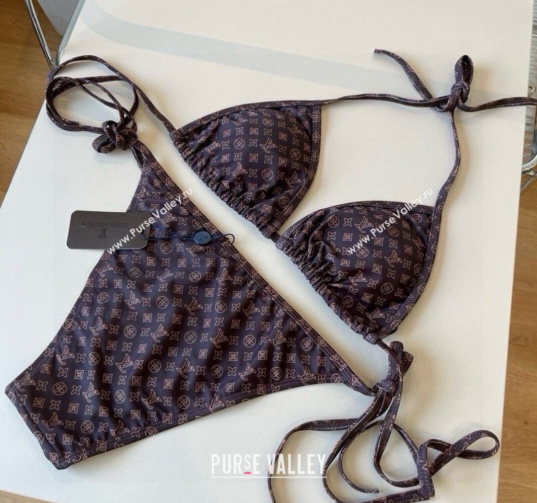Louis Vuitton Two-Pieces Swimwear Brown 2025 0513 (XMN-250513112)