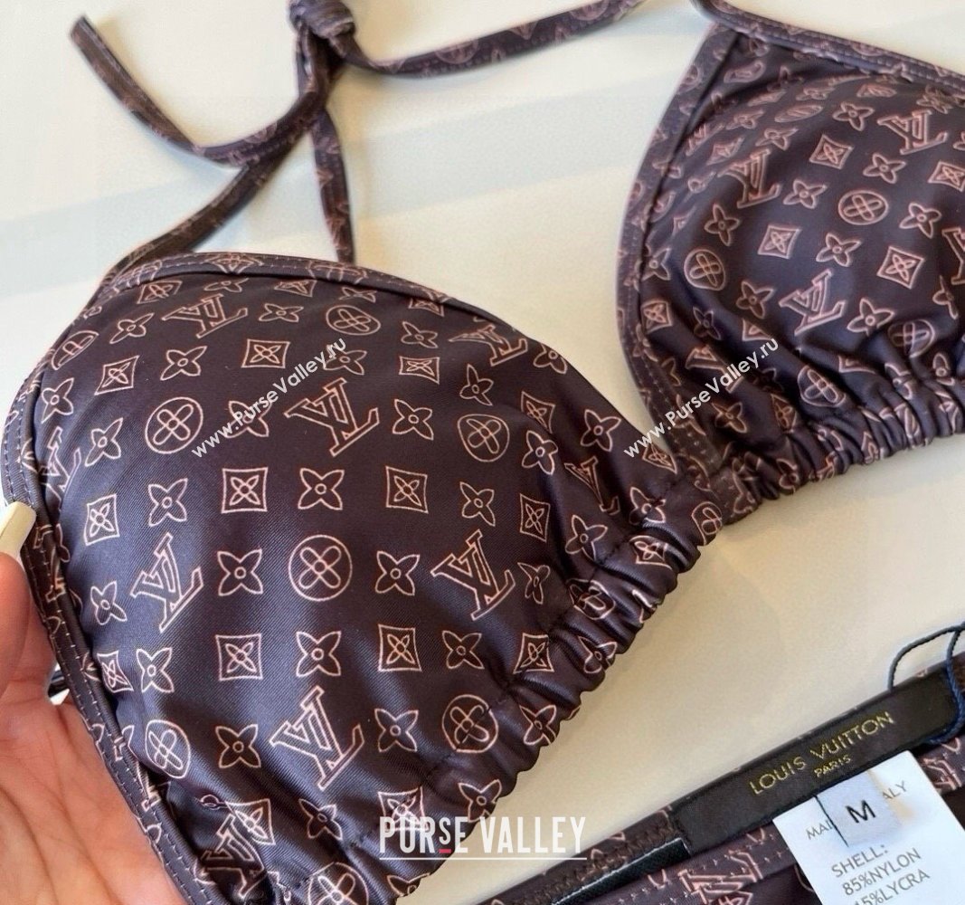 Louis Vuitton Two-Pieces Swimwear Brown 2025 0513 (XMN-250513112)