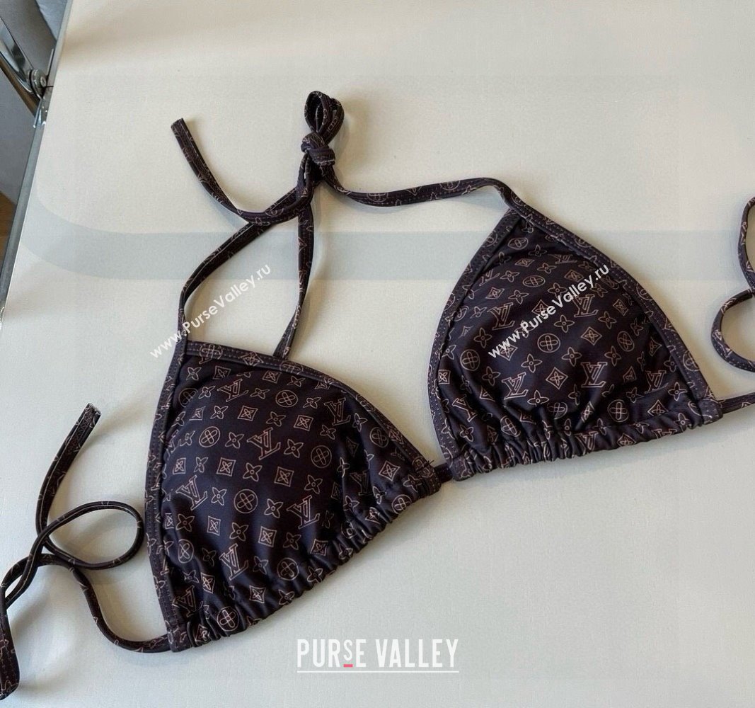 Louis Vuitton Two-Pieces Swimwear Brown 2025 0513 (XMN-250513112)