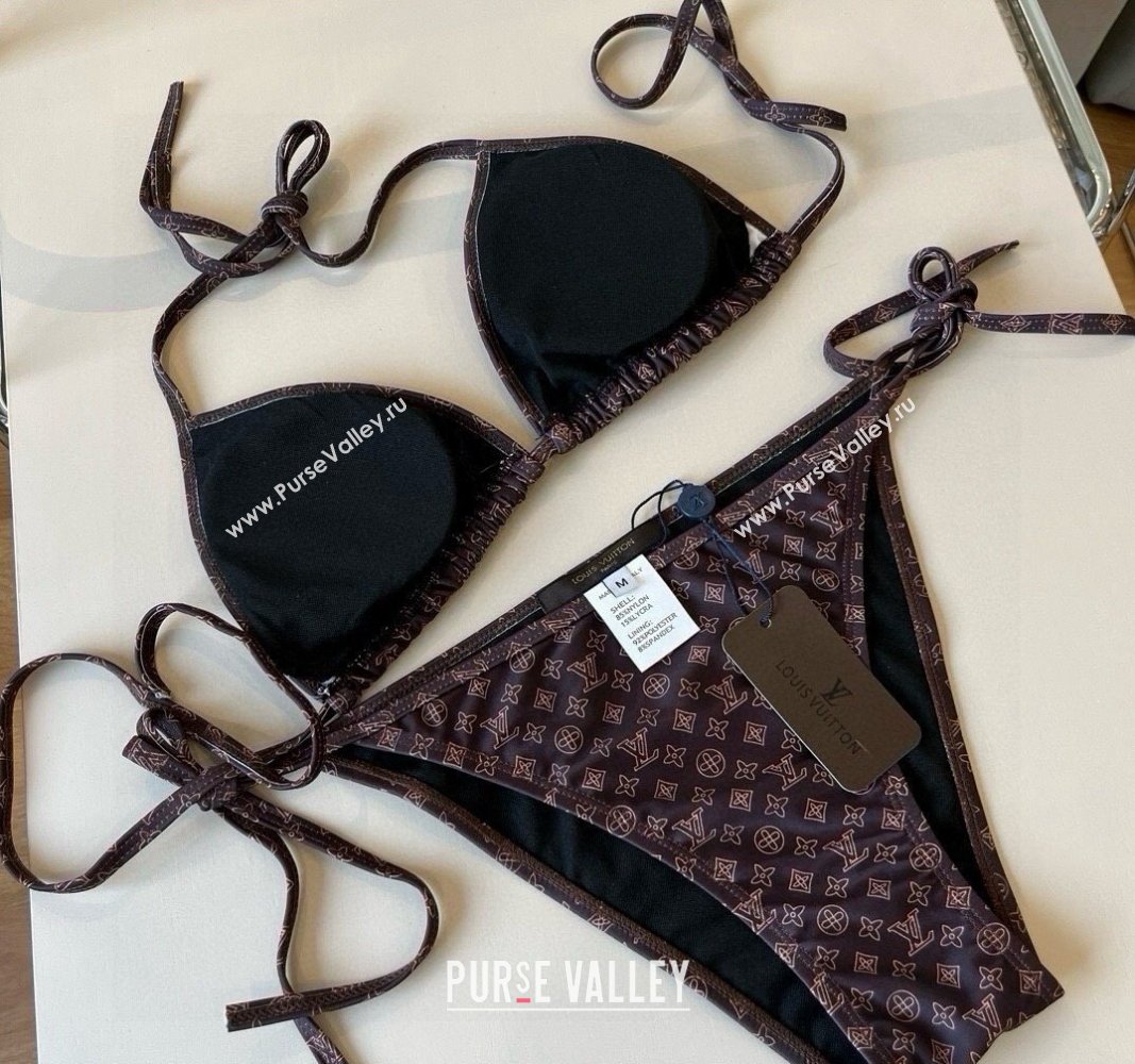 Louis Vuitton Two-Pieces Swimwear Brown 2025 0513 (XMN-250513112)