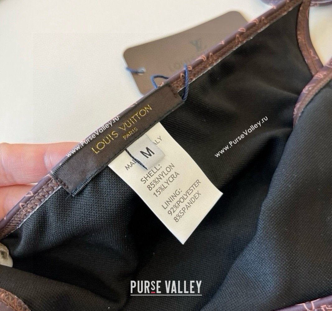 Louis Vuitton Two-Pieces Swimwear Brown 2025 0513 (XMN-250513112)