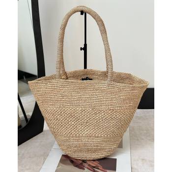 The Row Raffia Straw Tote Bag Beige 2026 8866 (CL-260410003)