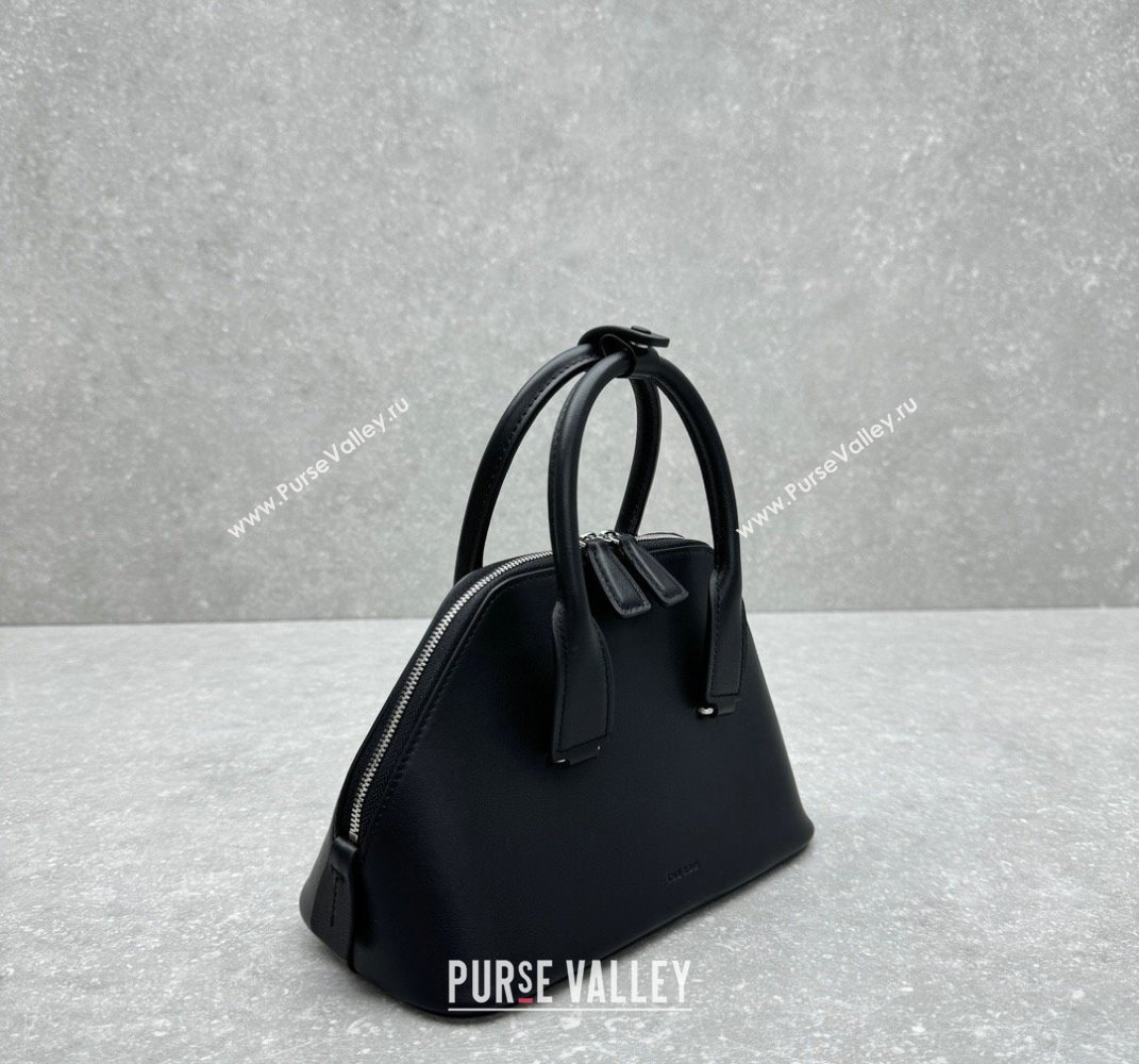 The Row Mini Devon Bag in Smooth Leather Black 2025 1846 (ningm-250408068)