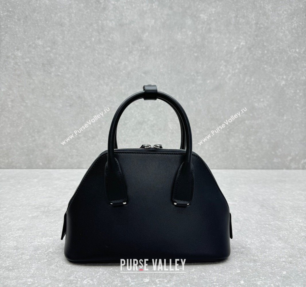 The Row Mini Devon Bag in Smooth Leather Black 2025 1846 (ningm-250408068)