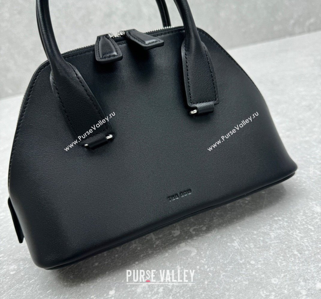 The Row Mini Devon Bag in Smooth Leather Black 2025 1846 (ningm-250408068)