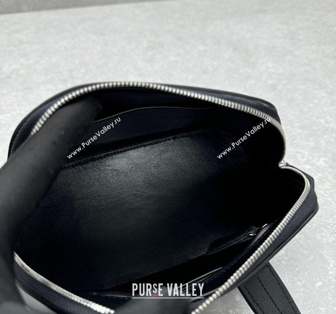The Row Mini Devon Bag in Smooth Leather Black 2025 1846 (ningm-250408068)