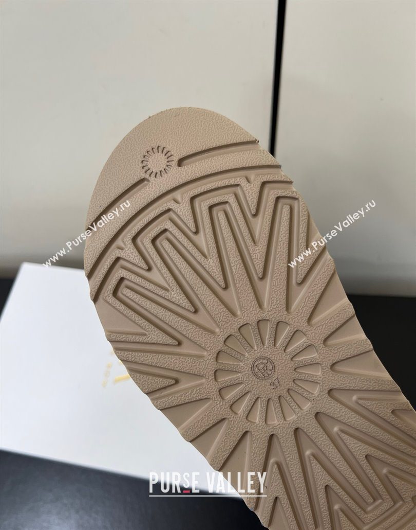 The Row Suede Platform Slides Sandal Sky Blue 2025 0603 (HQG-250604110)