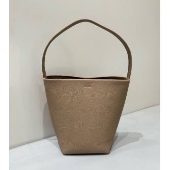 The Row Small N/S Park Tote Bag in Grained Leather Beige 2025 0802 (YY-250802060)