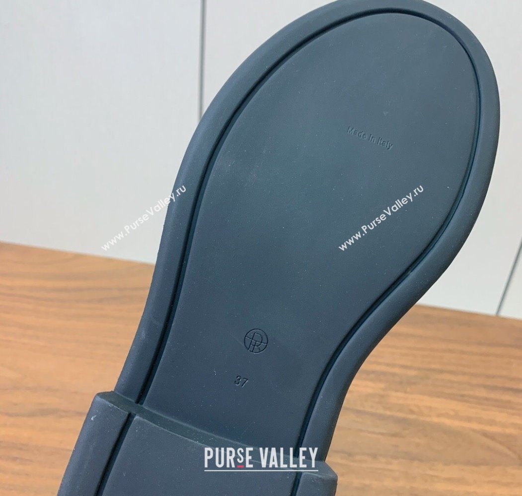 The Row Suede Zipped Platform Ankle Boots 5cm Black 2025 1028 (KL-251028076)