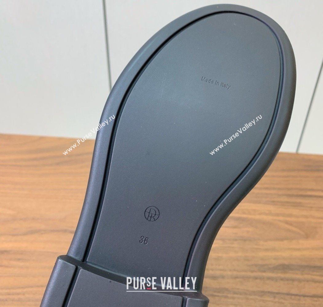 The Row Suede Platform Ankle Boots 5cm Dark Brown 2025 TR102802 (KL-251028073)