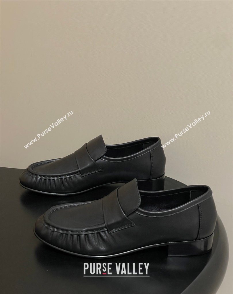 The Row Loafers in Calfskin Leather Black 2026 TR022402 (MD-260224073)
