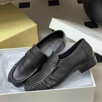The Row Loafers in Calfskin Leather Black 2026 TR022402 (MD-260224073)