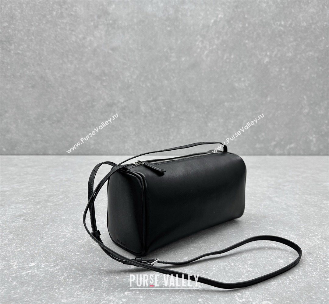 The Row 90s Crossbody Bag in Nappa Leather Black 2026 1824 (ningm-260410062)