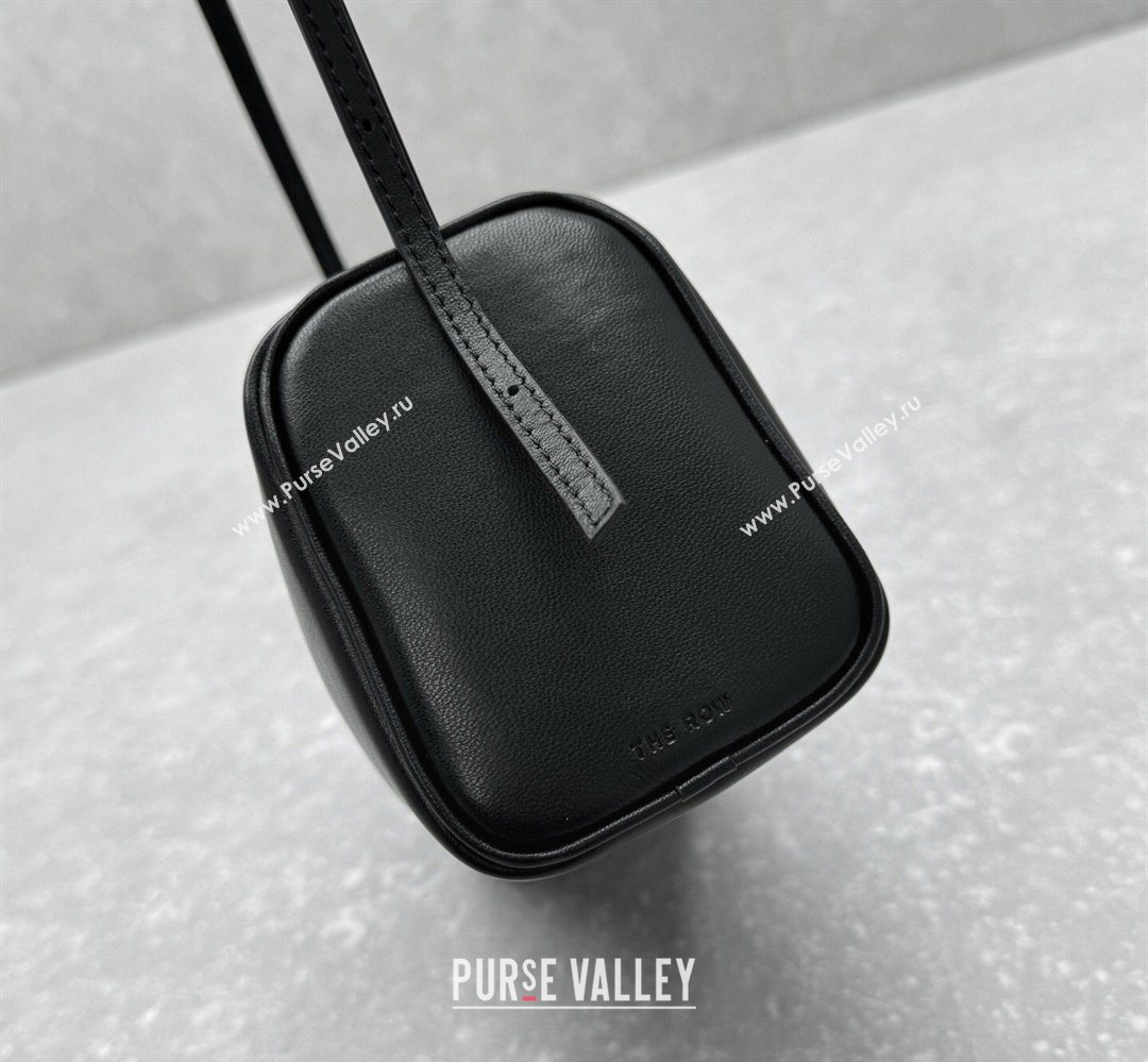 The Row 90s Crossbody Bag in Nappa Leather Black 2026 1824 (ningm-260410062)