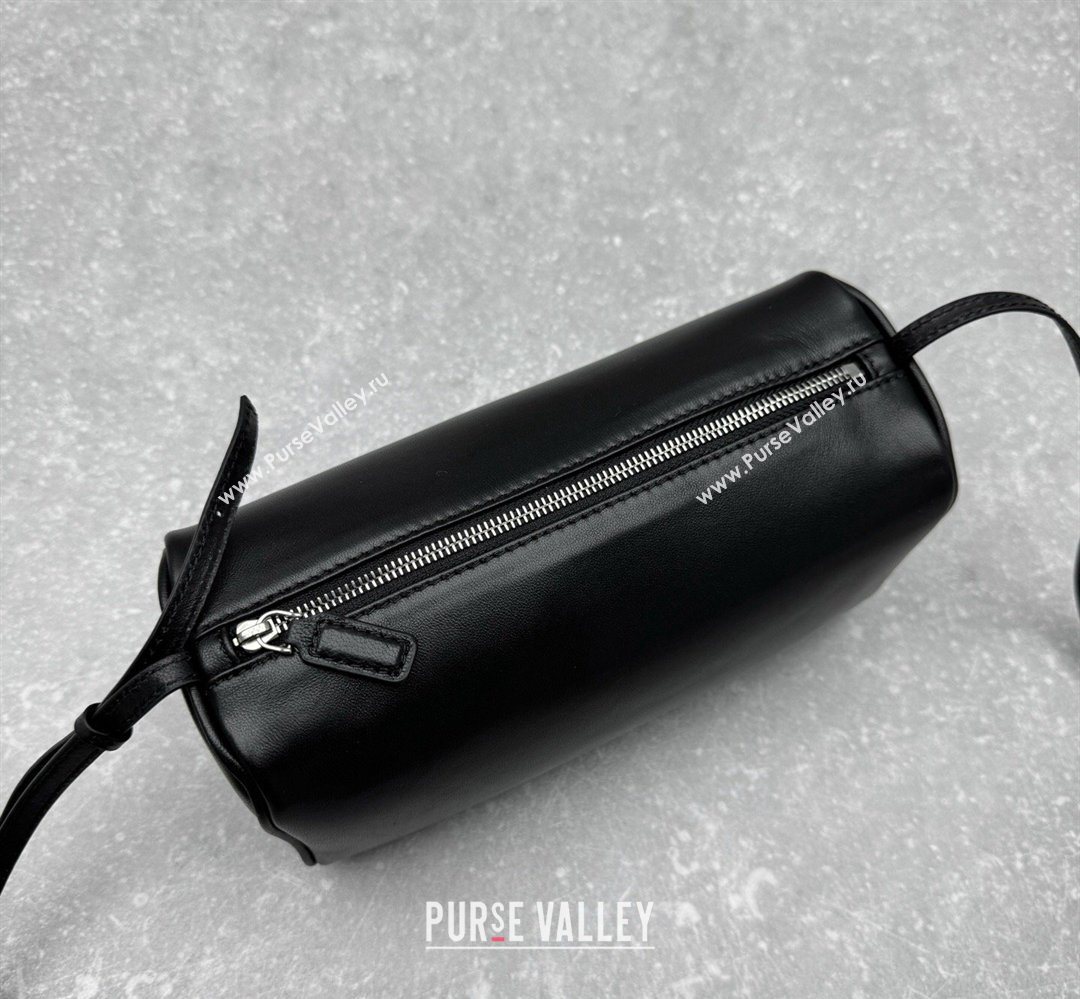 The Row 90s Crossbody Bag in Nappa Leather Black 2026 1824 (ningm-260410062)