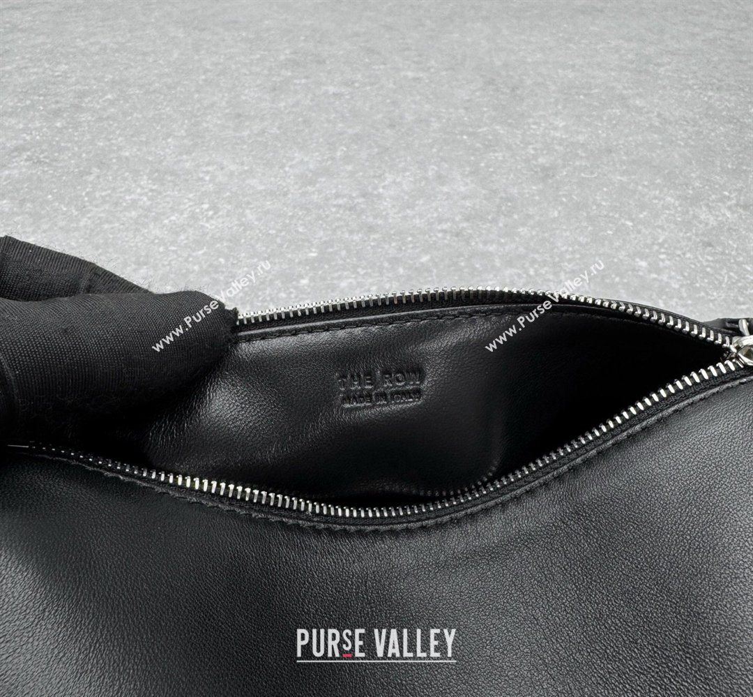 The Row 90s Crossbody Bag in Nappa Leather Black 2026 1824 (ningm-260410062)