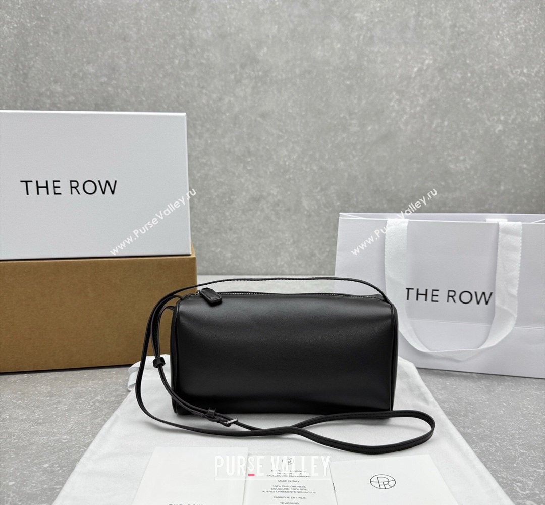 The Row 90s Crossbody Bag in Nappa Leather Ebony 2026 1824 (ningm-260410063)