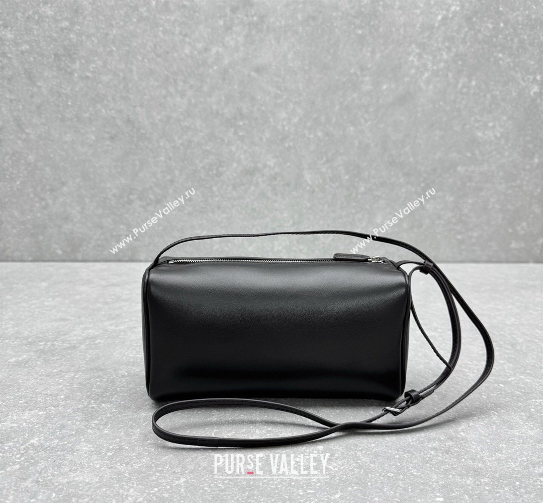 The Row 90s Crossbody Bag in Nappa Leather Ebony 2026 1824 (ningm-260410063)