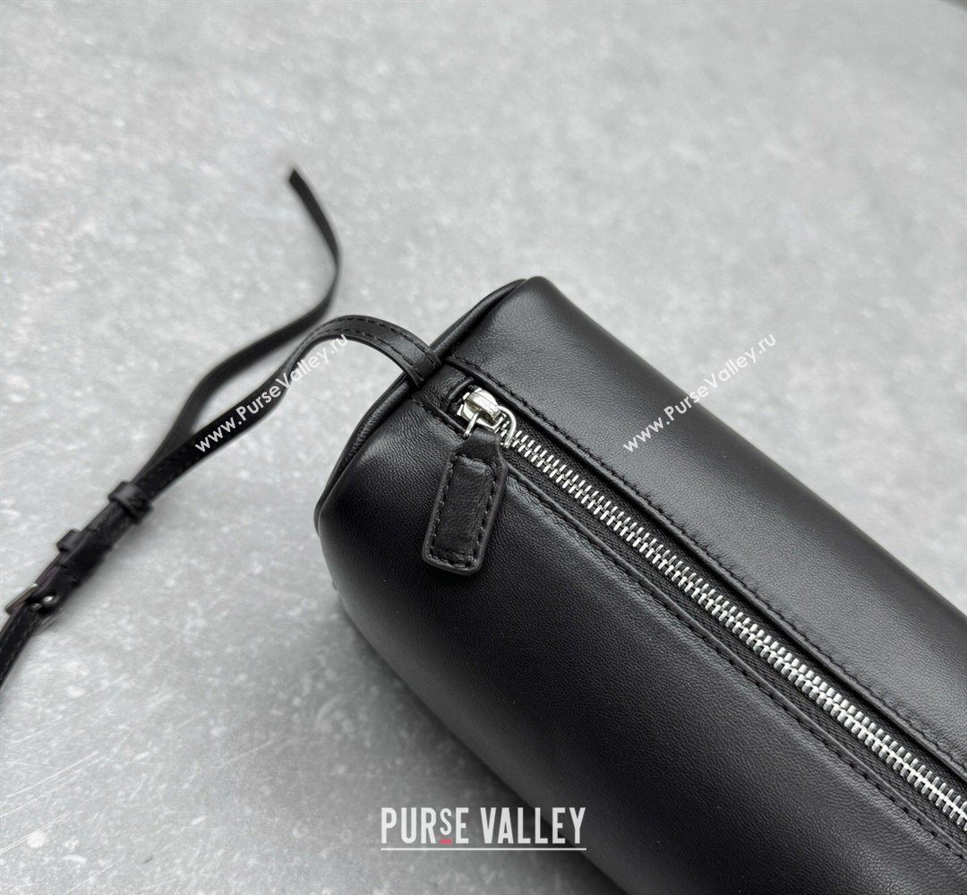 The Row 90s Crossbody Bag in Nappa Leather Ebony 2026 1824 (ningm-260410063)