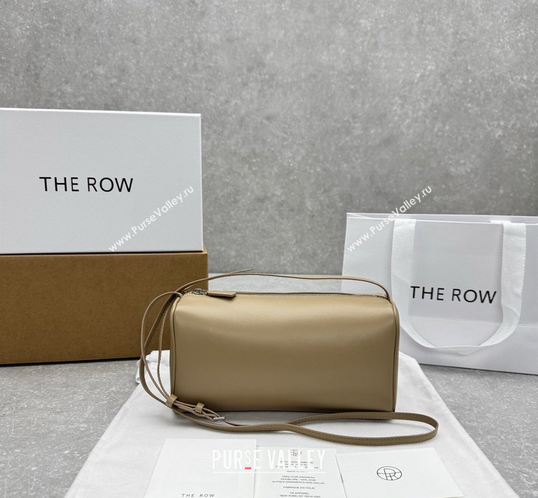 The Row 90s Crossbody Bag in Nappa Leather Stone Beige 2026 1824 (ningm-260410064)