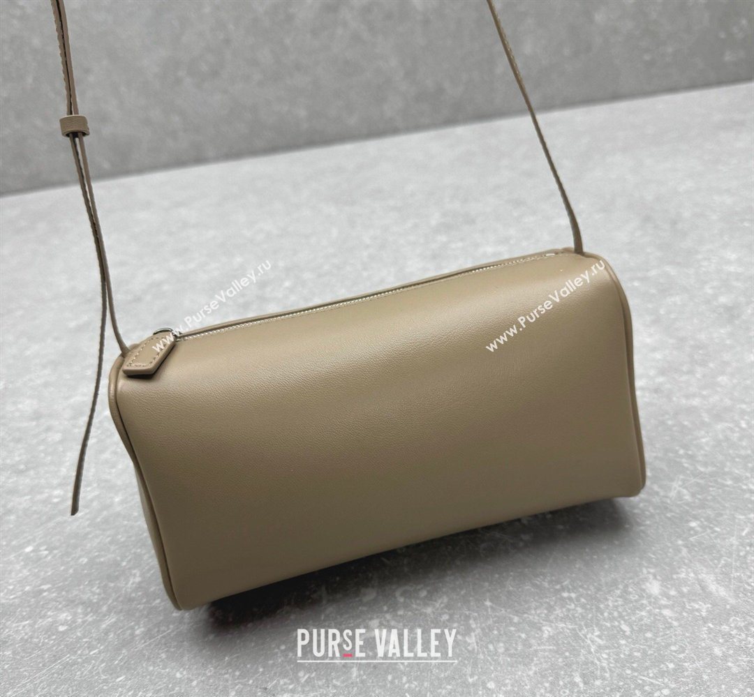 The Row 90s Crossbody Bag in Nappa Leather Stone Beige 2026 1824 (ningm-260410064)