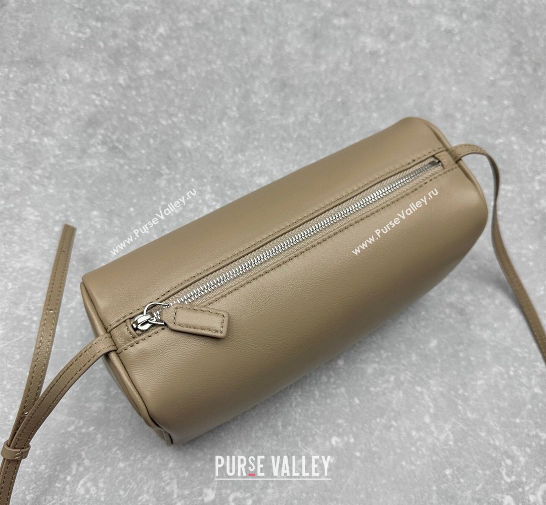 The Row 90s Crossbody Bag in Nappa Leather Stone Beige 2026 1824 (ningm-260410064)