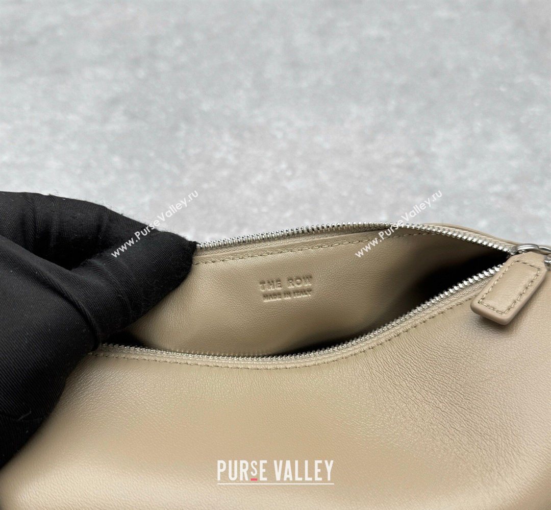 The Row 90s Crossbody Bag in Nappa Leather Stone Beige 2026 1824 (ningm-260410064)
