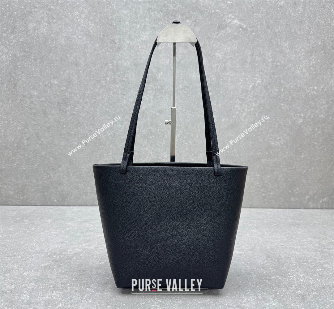 The Row Park Tote Three Bag in Grained Leather Black 2026 1719 (ningm-260410067)