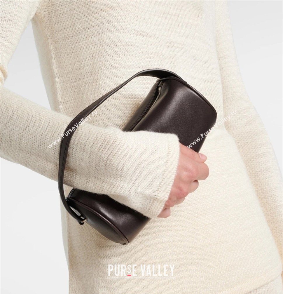 The Row 90s Mini Bag in Nappa Leather Green 2026 1841 (ningm-260410068)