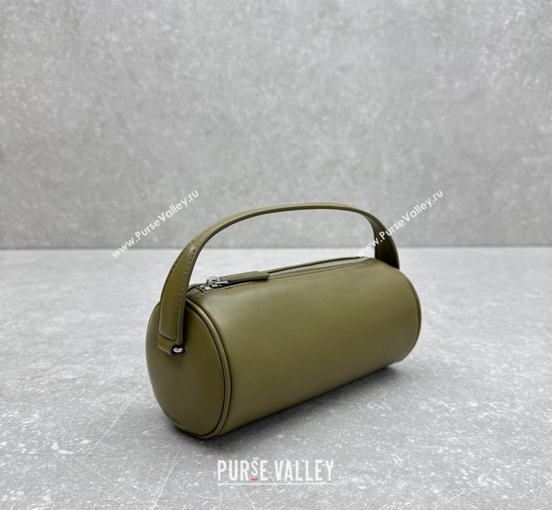 The Row 90s Mini Bag in Nappa Leather Green 2026 1841 (ningm-260410068)