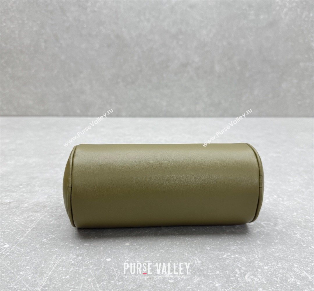 The Row 90s Mini Bag in Nappa Leather Green 2026 1841 (ningm-260410068)