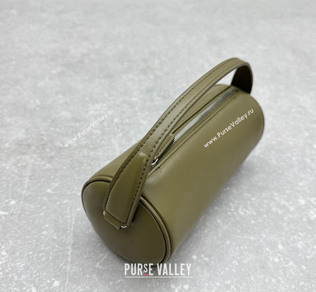 The Row 90s Mini Bag in Nappa Leather Green 2026 1841 (ningm-260410068)