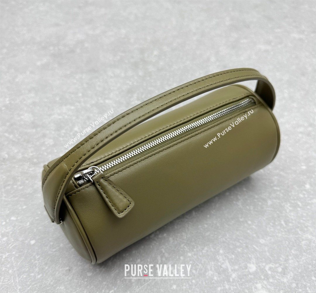 The Row 90s Mini Bag in Nappa Leather Green 2026 1841 (ningm-260410068)