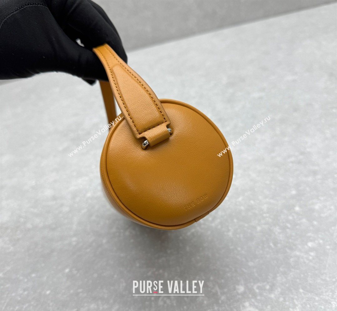 The Row 90s Mini Bag in Nappa Leather Yellow 2026 1841 (ningm-260410069)