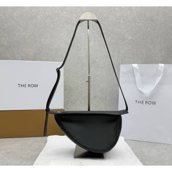 The Row Banana Crossbody Bag in Smooth Leather Black 2026 1871 (ningm-260410061)