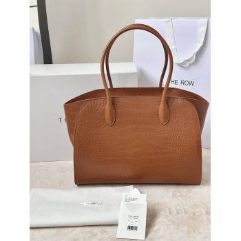 The Row Marlo 14 Bag in Samanta Crocodile Embossed Leather Gold-Tone 2026 8823 (CL-260410044)