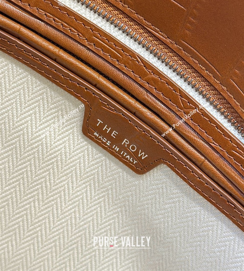 The Row Marlo 14 Bag in Samanta Crocodile Embossed Leather Gold-Tone 2026 8823 (CL-260410044)