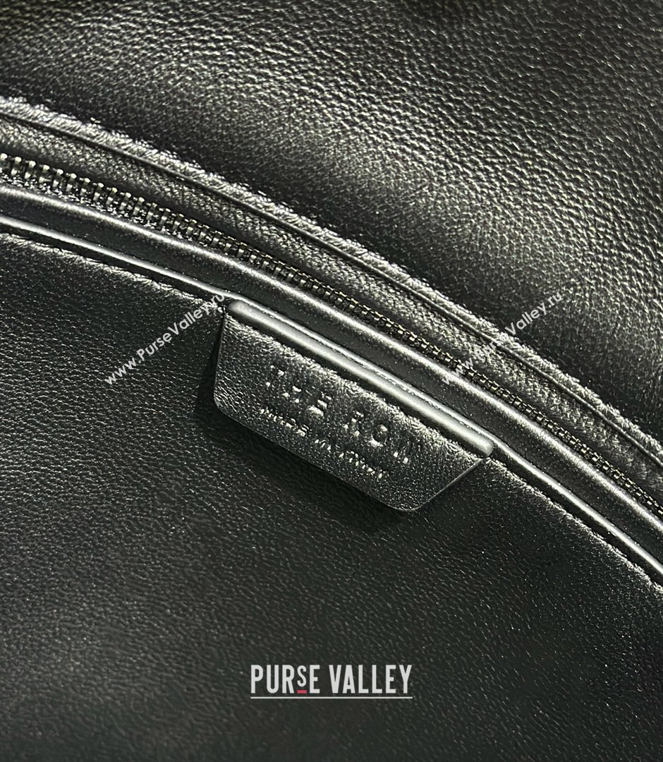 The Row Park Bucket Bag in Masoni Leather Black 2026 8860 (CL-260410050)