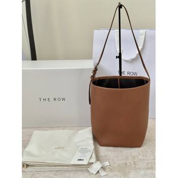 The Row Park Bucket Bag in Masoni Leather Tan Brown 2026 8860 (CL-260410045)