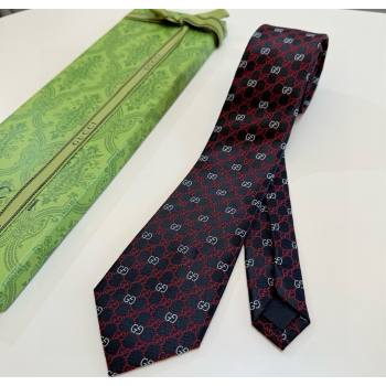 Gucci GG Silk Tie Black 2025 GG091035 (XMN-250910112)