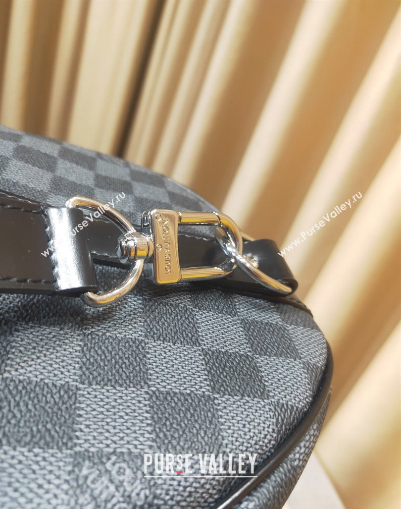 Louis Vuitton Keepall Bandouliere Bag 45/50/55 Black Damier Graphite Canvas 2024 (YS-240417111)