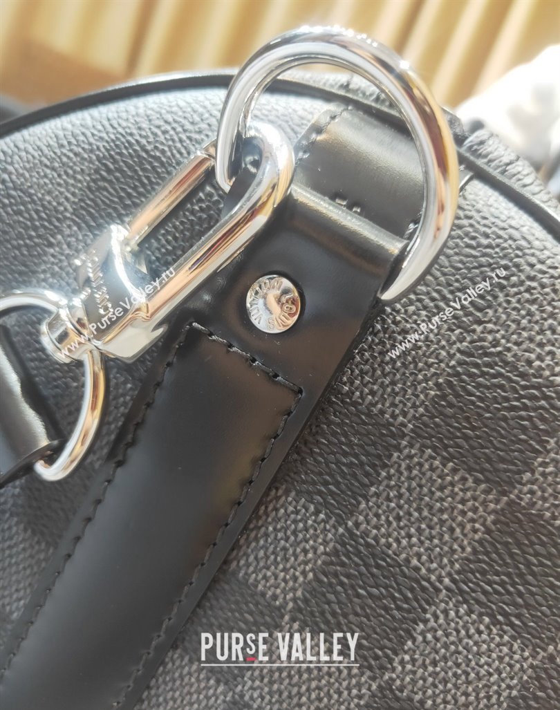 Louis Vuitton Keepall Bandouliere Bag 45/50/55 Black Damier Graphite Canvas 2024 (YS-240417111)