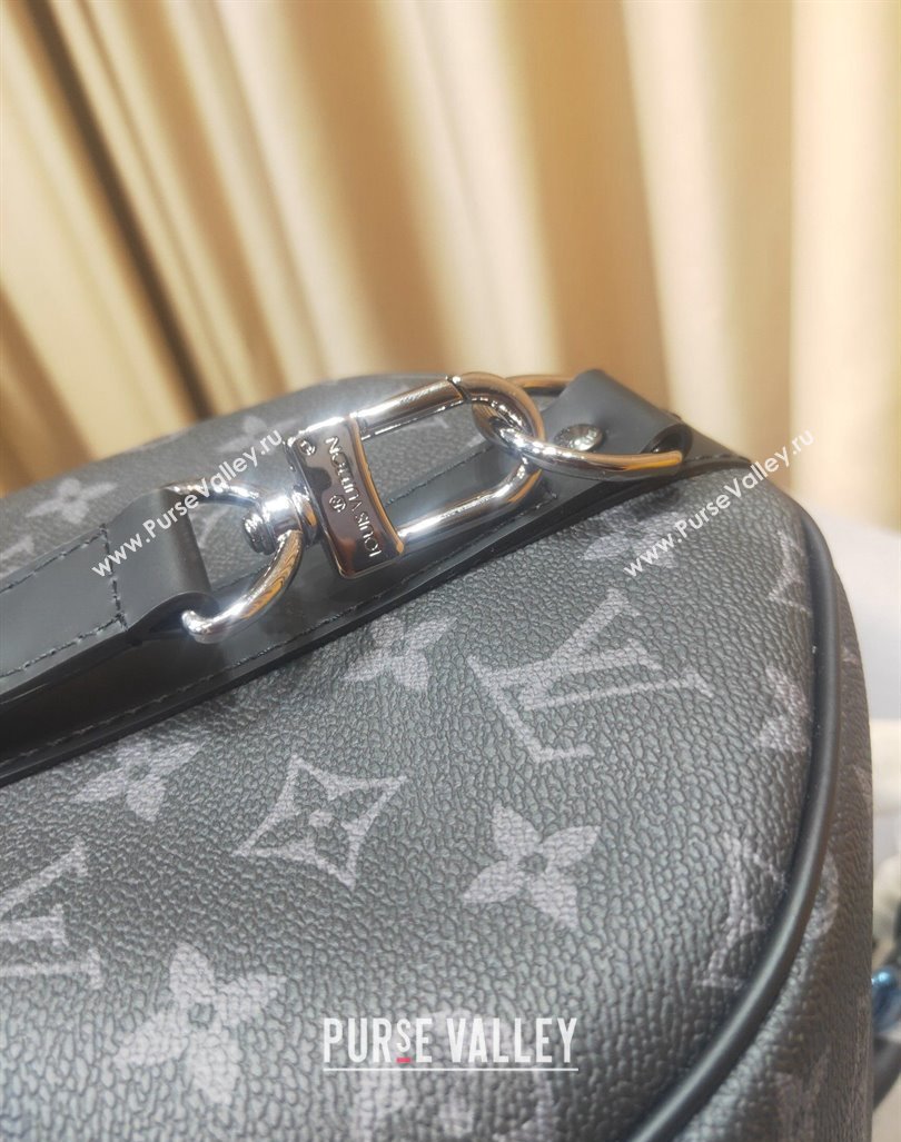 Louis Vuitton Keepall Bandouliere Bag 45/50/55 Black Monogram Eclipse Canvas 2024 (YS-240417113)