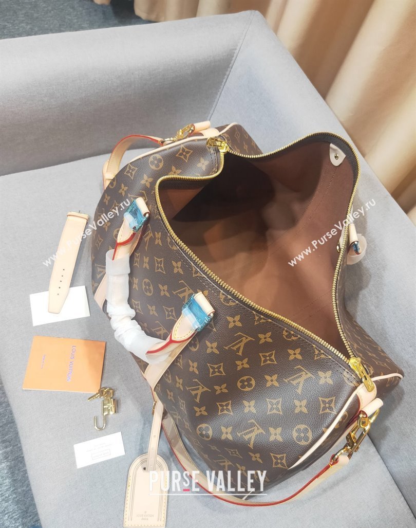 Louis Vuitton Keepall Bandouliere Bag 45/50/55 Monogram Canvas/Nude 2024 (YS-240417114)