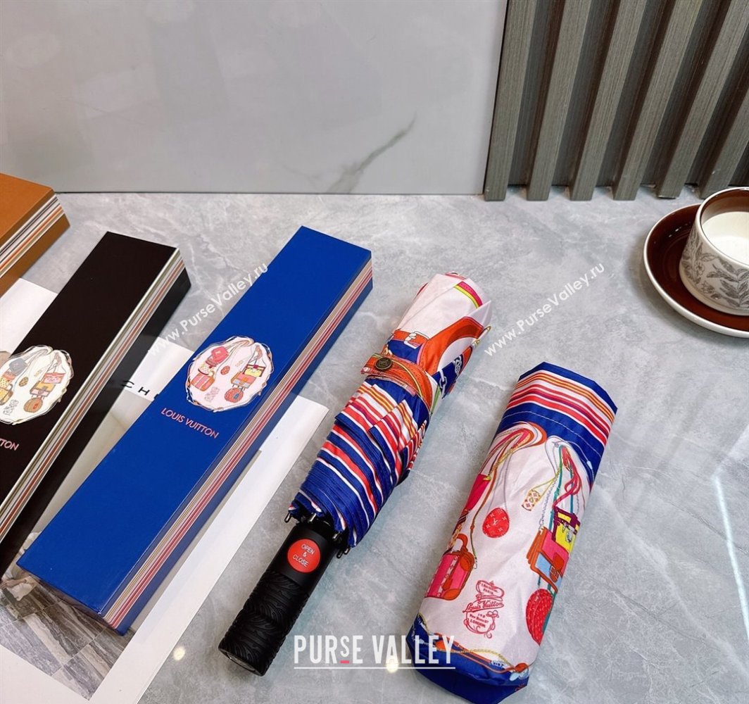 Louis Vuitton Bags Print Umbrella Light Pink 2025 0312 (shi-250312094)