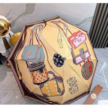 Louis Vuitton Bags Print Umbrella Yellow 2025 0312 (shi-250312095)