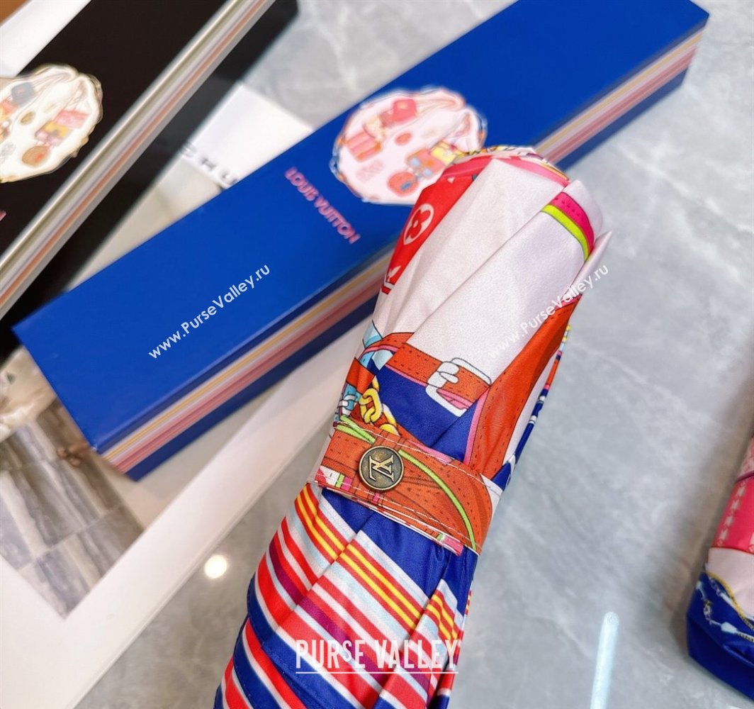 Louis Vuitton Bags Print Umbrella Light Pink 2025 0312 (shi-250312094)