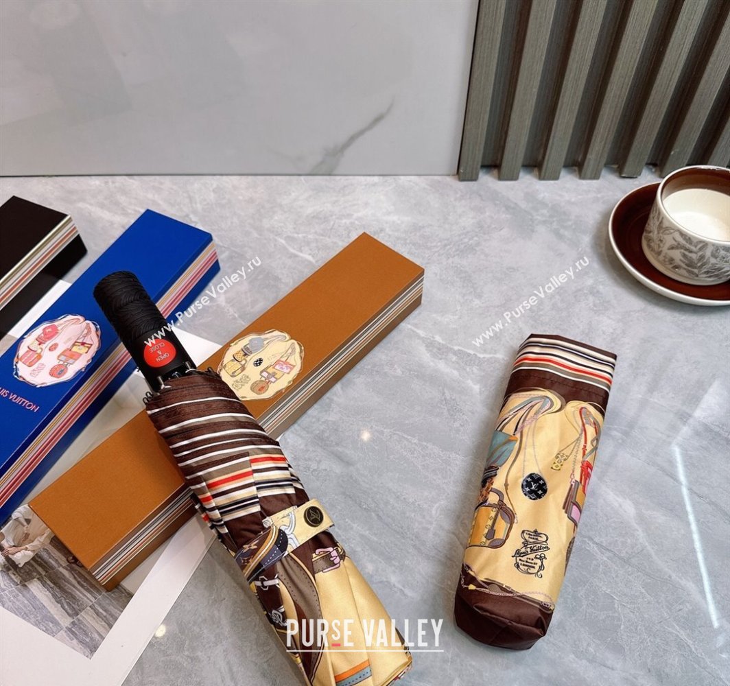 Louis Vuitton Bags Print Umbrella Yellow 2025 0312 (shi-250312095)