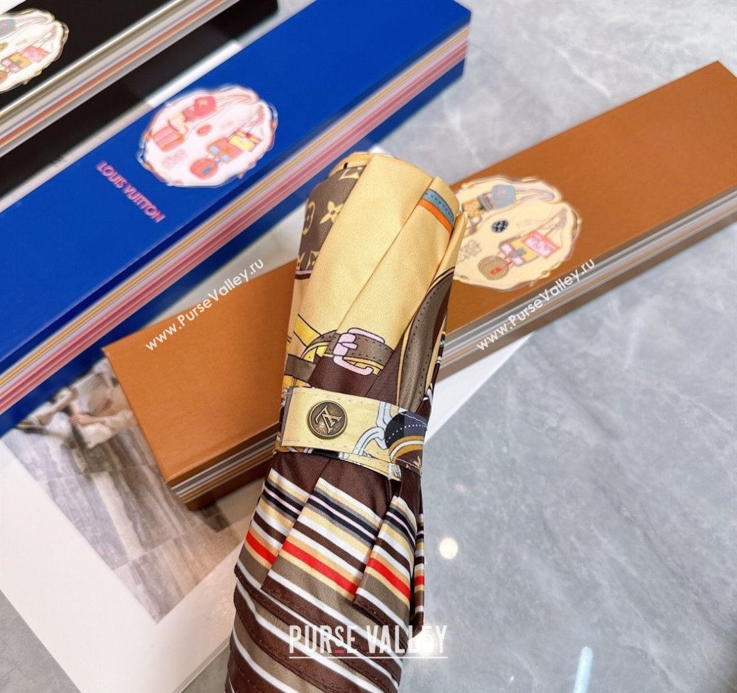 Louis Vuitton Bags Print Umbrella Yellow 2025 0312 (shi-250312095)