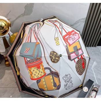 Louis Vuitton Bags Print Umbrella White 2025 0312 (shi-250312096)